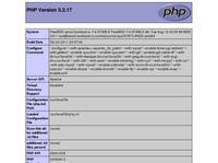 phpinfo()